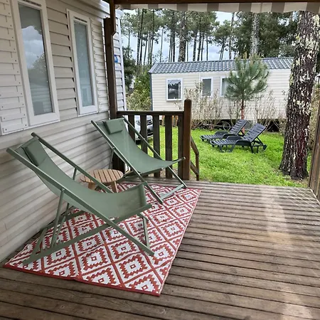 Kemping Mobilhome Mag Ced Les Dunes De Contis Piscines Et